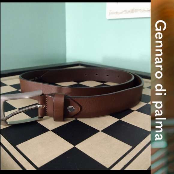 Size M genuine leather belt made in Italy - Picture 11 of 11